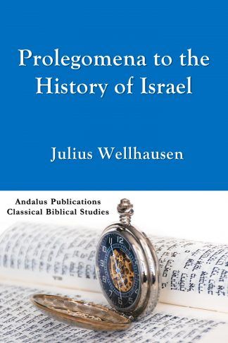 Prolegomena to the History of Israel, I