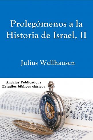 Prolegómenos a la Historia de Israel, II